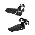 thumbnail image 1 of Reposapiés de Motocicleta Sunnimix Retro y Delantero Plegables Universal Negro, 1 of 8
