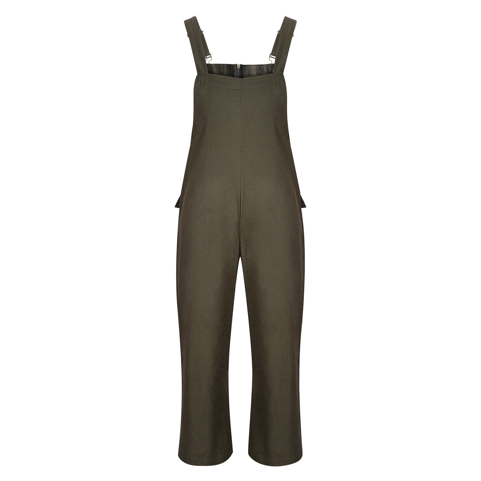 cllios Mens Work Bib Overalls Baggy Lightweight Jumpsuit Big and Tall Coveralls Loose Fit Cargo Workwear with Snaps Pockets