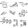 thumbnail image 1 of Prime-Line Products 164686 Bi-Fold Closet Track Kit, 36-Inch, 2 Door Hardware-Pack, 1 of 2