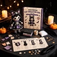 thumbnail image 5 of Patchwork Skeleton Witch DIY Sewing Kit Beginner-Friendly Doll Making Set with Gothic Cute Plush Halloween Craft Activity for Adults Teens Spooky Room Decor Gift, 5 of 5