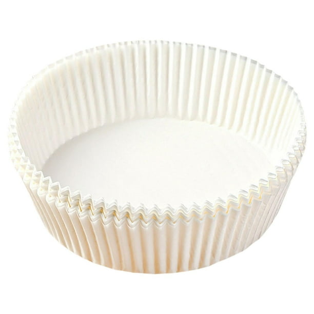 Naiovety Hoja de pergamino de 50 piezas impermeable desechable para hornear horno de cocina Herramientas y accesorios para hornear blanco 20 cm 50 piezas