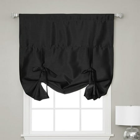 Best Home Fashion, Inc. Solid Blackout Tie-Up (Best Blackout Blinds For Nursery)