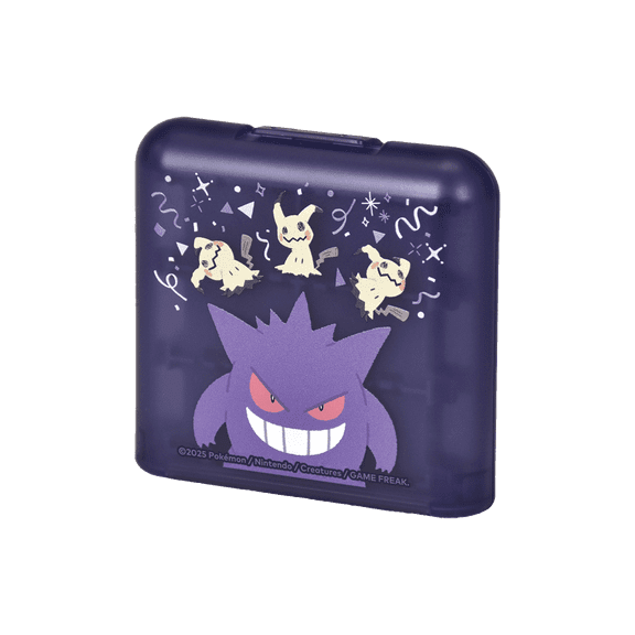 HORI 24-Game Card Case for Nintendo Switch 2 (Gengar & Mimikyu) - Officially Licensed by Nintendo and The Pokémon Company International