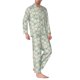 thumbnail image 2 of Balery Daisies Flowers Pijama para Hombre de Dos Piezas con Manga Larga, Conjunto de Dormir y Descanso Suave con Bolsillos-Medium, 2 of 7