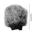 thumbnail image 2 of Windshield for ZV1 VLOG Mic Furry Windscreen Muff Wind Cover Perfect for Outdoor Filming Improve Re, 2 of 5