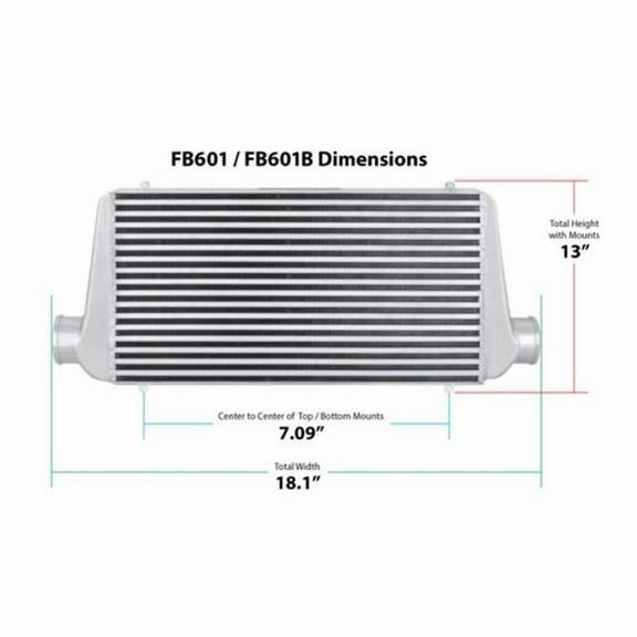 Frostbite FB601B Frostbite Air To Air Intercooler