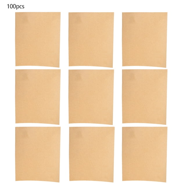 Papel de lija de carburo de silicio, papel de lija para pulir 100 piezas Papel de lija para pulir Cw Papel de lija para pulir automóviles Integración perfecta NikouMX herramienta