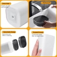 thumbnail image 4 of Knife Block Without Knives 2 in 1 Universal Square Knife Holder for Kitchen with Scissors Slot Space Saving Detachable Kitchen Knife Storage, 4 of 4