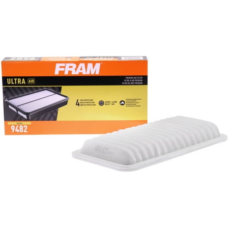 FRAM Ultra Premium 40,000 Mile Air Filter, 9482 for Select Toyota Vehicles