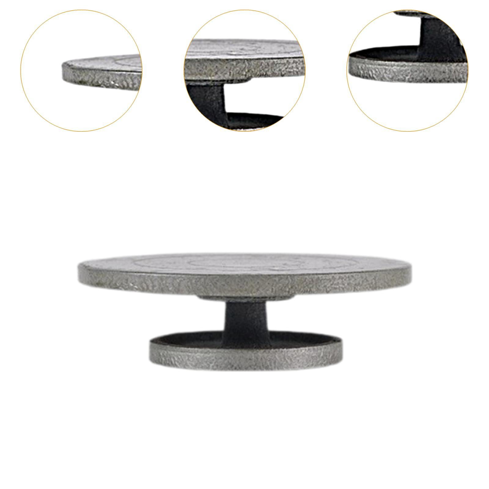 balikha Sculpting Wheel Manual 6.7 inch Professional Pottery Turnable for Decorating