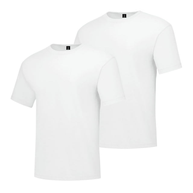 Camiseta Hanes Beefy de manga corta 4XL para hombre, color blanco
