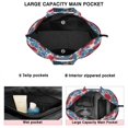 thumbnail image 3 of Pioneer Flower Floral Print Pattern Travel Tote Bags for Women Carry On,Large Weekender Bags for Women Travel,Multi Functional Duffle Bag for Work,Shopping,Sports, 3 of 5