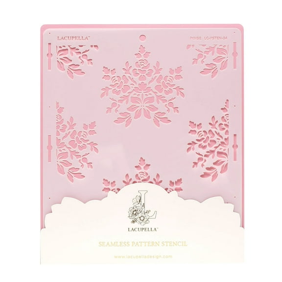 Lacupella Lacupella Cake Stencil POISE
