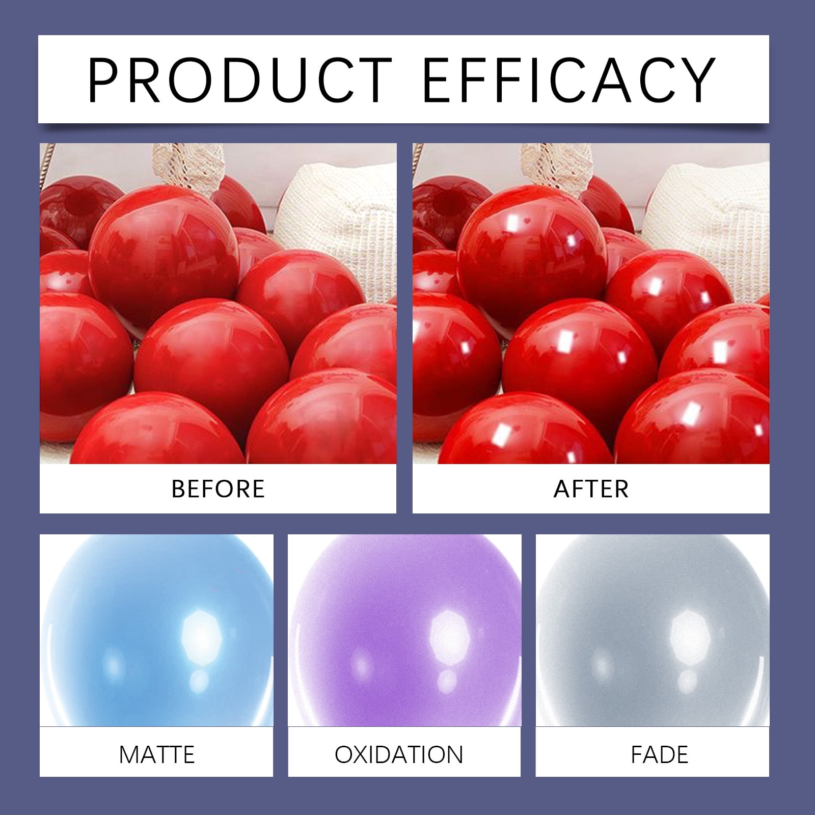 Alvantor Balloon Shine Spray, Instant High Shine, Waterproof, Long-lasting, Party and Event Decor, 3.38 fl.oz