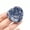 Blue Spot, variant on HOOUN Heart Thumb Worry Stone Pocket Palm Healing Crystal Chakra Reiki Meditation-Sodalite