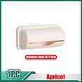thumbnail image 1 of 1/2PCS Garbage Bag Storage Box Wall Mounted Trash Bags Holder Kitchen Plastic Bag Container Bathroom Garbage Bag Dispenser 1PC Standard Apricot, 1 of 6