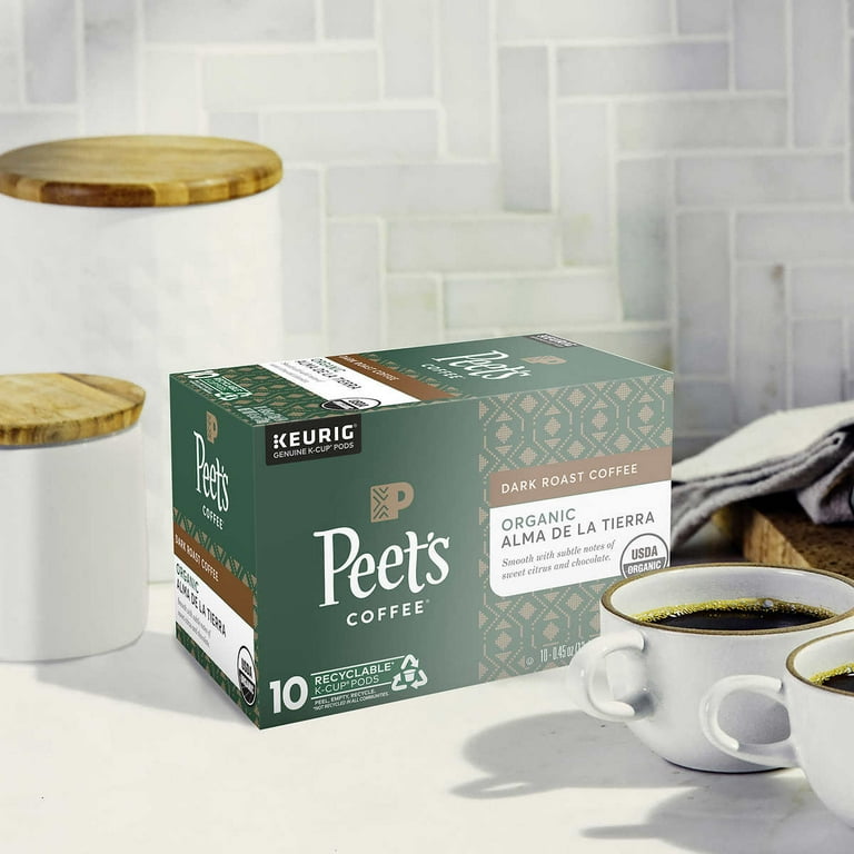 Peet s Coffee Organic Alma de La Tierra K Cup Pod 60 Count