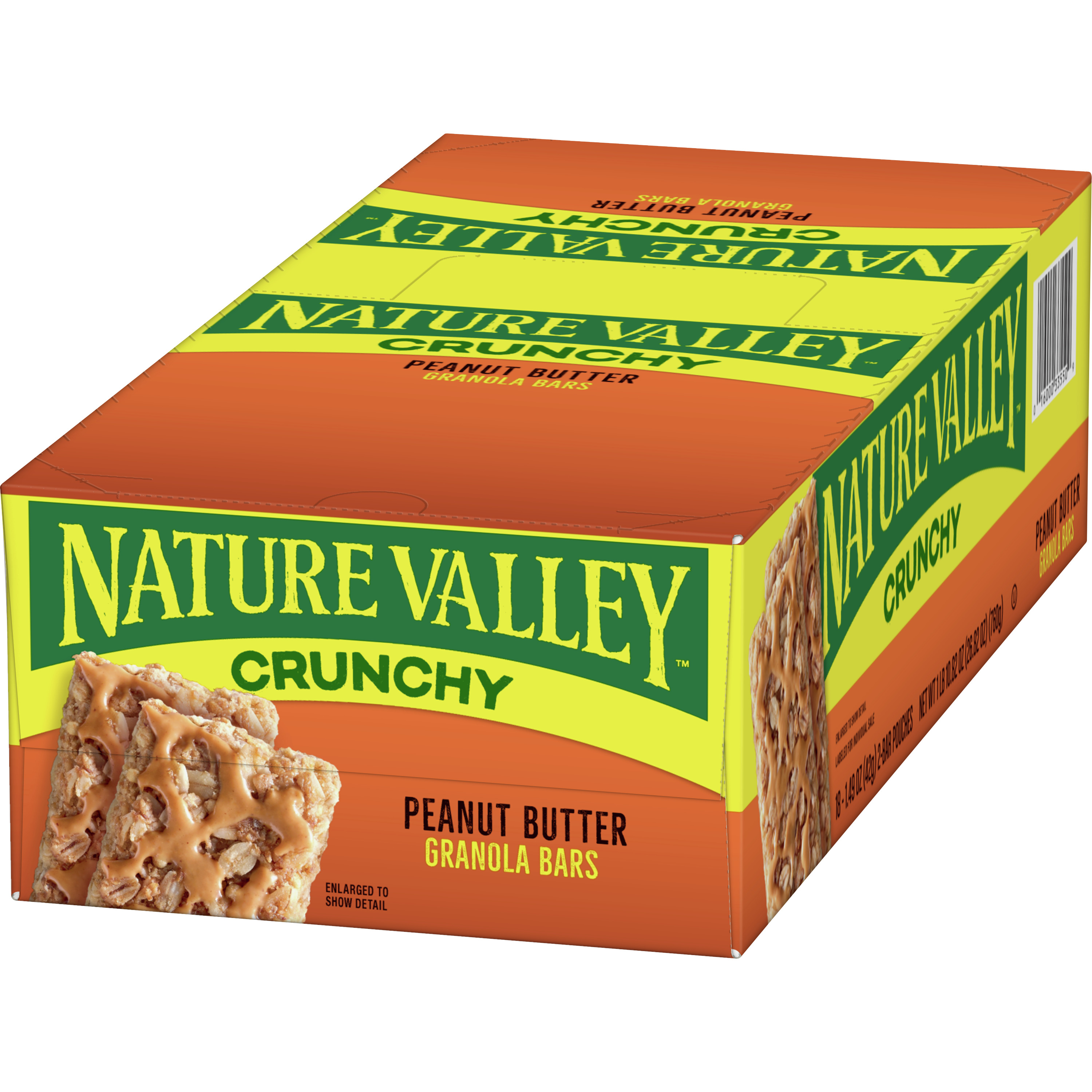 Advantus GEM33550 1.5 oz. Granola Bars - Peanut Butter Cereal (18/Box) - image 3 of 9