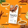 thumbnail image 3 of TAZO Chocolate Chai Latte, Flavored Black Tea Concentrate, Easy to Serve Café-Style Lattes, Caffeinated, Hot or Iced Chocolate Tea, 32oz  Carton, 3 of 10