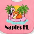 thumbnail image 4 of Inktastic Naples Florida Beach Vacation Boys or Girls Baby Bib, 4 of 4