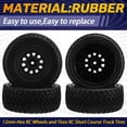 thumbnail image 5 of 12mm Hex RC Wheels and Tires 1/10 Scale Pre-Glued RC Short Course Truck Tires and Wheels, 5 of 9