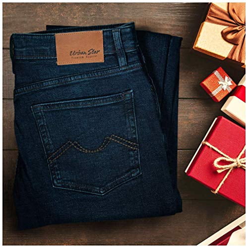 Urban Star Mens Jeans Relaxed Fit 