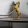 thumbnail image 4 of Colección moderna de decoración de estatuas de caballos , decoración Oro SM SunniMix Escultura de estatuilla de caballo, 4 of 8