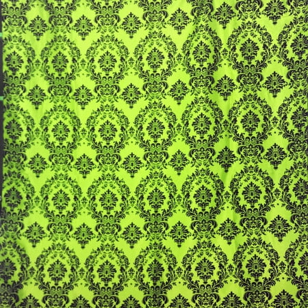 Polyester Taffeta with Velvet Flocked Damask Fabric 58 Wide by 36 (1-Yard) for Arts Crafts & Sewing Polyester Taffeta with Velvet Flocked Damask Fabric 58 Wide by 36 (1-Yard) for Arts Crafts & Sewing