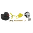 thumbnail image 4 of Pato Decorativo Negro Con Casco Modelo 3, 4 of 4