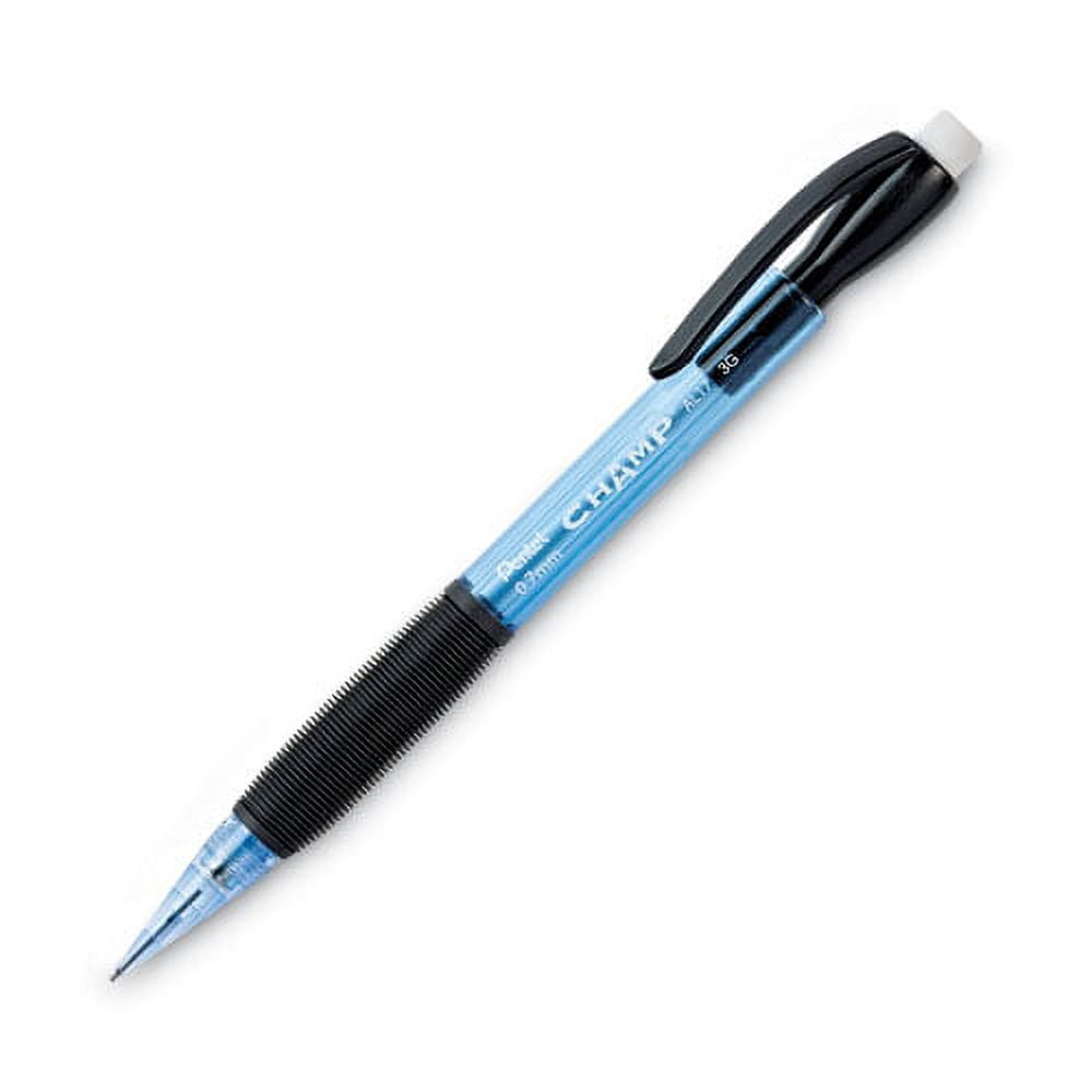 Champ Mechanical Pencil, 0.7 Mm, Hb (#2.5), Black Lead, Blue Barrel, Dozen | Bundle of 10 Dozen