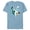 Ocean Blue, variant on Obi-Wan Kenobi Tatooine Use the Force - Short Sleeve Blended T-Shirt for Adults - Customized-Navy Heather
