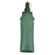 thumbnail image 1 of Eigraketly Botella de agua Plegable Boca ancha Bolsa reutilizable Caminar Senderismo Correr Escalada Botellas Contenedor Verde 500ml Type3 NO3, 1 of 6