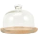 thumbnail image 1 of Cake Tray with Glass Dome 20.5X20.5CM Dessert Cheese Cover, 1 of 1