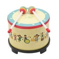 thumbnail image 2 of Instruments Club de Tambour en Bois de 8 Pouces avec 2 Maillets pour Enfants, 2 of 6