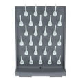 thumbnail image 2 of Laboratory Drying Rack PP Draining Peg Board for Tube Flask Glassware Wall Mount, 2 of 8