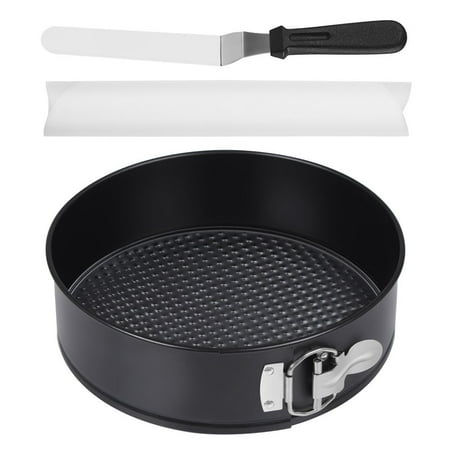 8 5 Inch Springform Pan Set Nonstick Bakeware With 11 Inch Angled Icing Spatula And 20 Pack 8 5 Inch Springform Pan Set Nonstick Bakeware With 11 Inch Angled Icing Spatula And 20 Pack