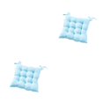 thumbnail image 1 of Bearachild Cojín De Asiento Sin Hilos Sueltos - Mejor Soporte Y Cojín De Silla Indeformable Comedor Jardín Azul Cielo 40x40 Cielo azul 40x40 2piezas, 1 of 6
