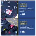 thumbnail image 4 of MasteelfCA 2pcs Dustproof Working Operating Room Hats Adorable Tie Back Hat Turbans, 4 of 8