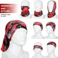 thumbnail image 3 of Summer Bandana UV Protection Face Cover Neck Gaiter Scarf and Ice Silk Cooling Arm Sleeves With Thumb Holes, 3 of 8