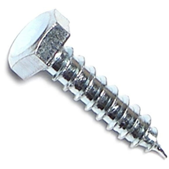 Hard-to-Find Fastener 014973259457 Midwest Lag Bolt, 1/4 in X 1 in, Zinc Plated