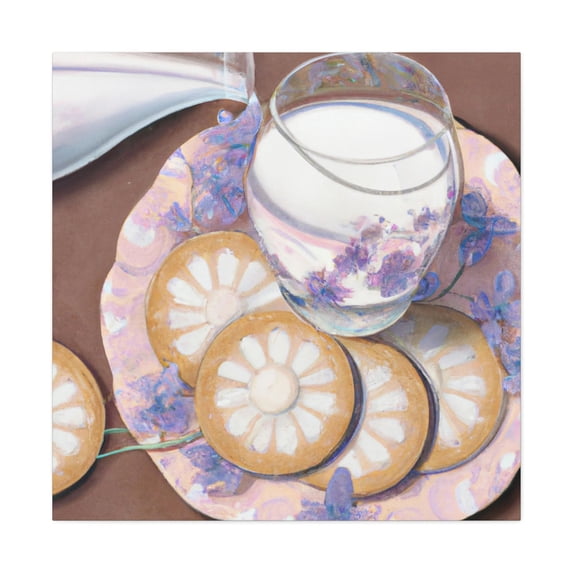 Milk and Cookie Feast - Canvas