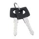 thumbnail image 5 of 6707600205 Cubo de cerradura de puerta de cinco piezas con 2 llaves idénticas, 5 of 5