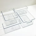 thumbnail image 3 of iDesign, Linus Pantry Bins, Set of 4, Clear, 12 x 10 x 10", 3 of 7