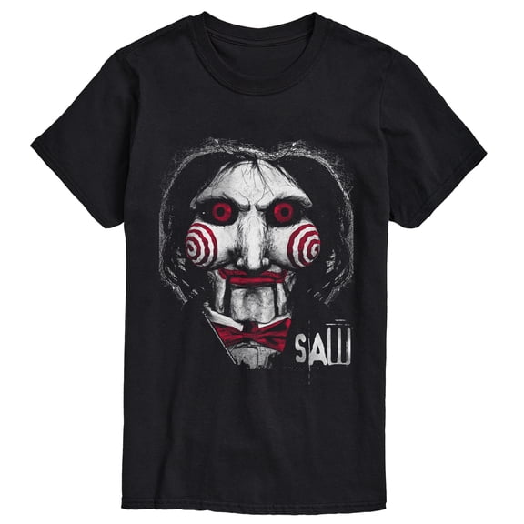 Saw - Jigsaw Portrait Short Sleeve Graphic T-Shirt