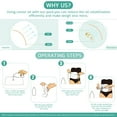 thumbnail image 3 of Oil Pack Wrap Kit with Zipper Reusable Organic Oil Wrap with Adjustable Strap Leakproof Oil Pack Compress Soft Oil Neck, 3 of 9