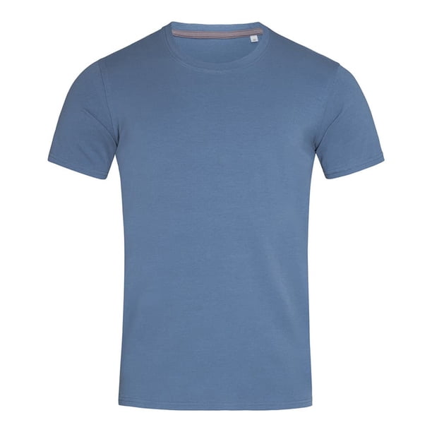 Stedman Stars - Camiseta básica original de cuello redondo para hombre (Vaquero)