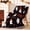 Black Ghost and Orange Bow, variant on Snuggle Sac Halloween Throw Blanket, Soft Reversible Microfiber Jacquard Knit with Pumpkin, Maple Leaf and Wheat Design, Orange, 50 x 60 Inches