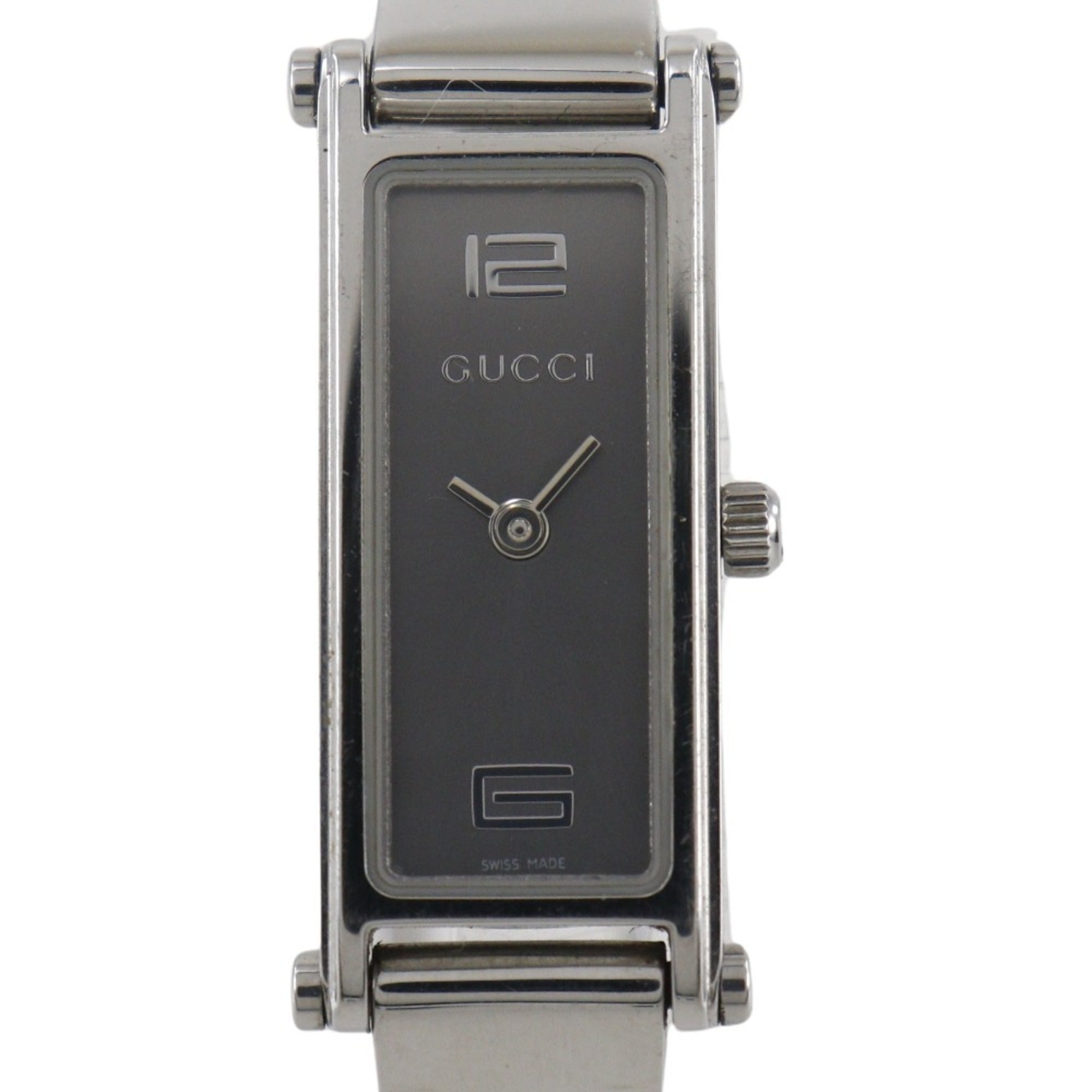Pre-Owned Gucci GUCCI Watch 6700L Stainless Steel Quartz 