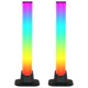 thumbnail image 1 of Barras de luz LED inteligentes 4 modos de música RGB Temporización de tiempo de aluminio colorido Modos de de luz para TV Decoración Sunnimix Luz ambiental, 1 of 8