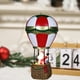 thumbnail image 4 of Decoración navideña, vela, lámpara de viento, luz de noche, ambiente festivo, decoración, accesorios, lámpara de viento pequeña, brillo, anciano, muñeco de nieve, 4 of 5